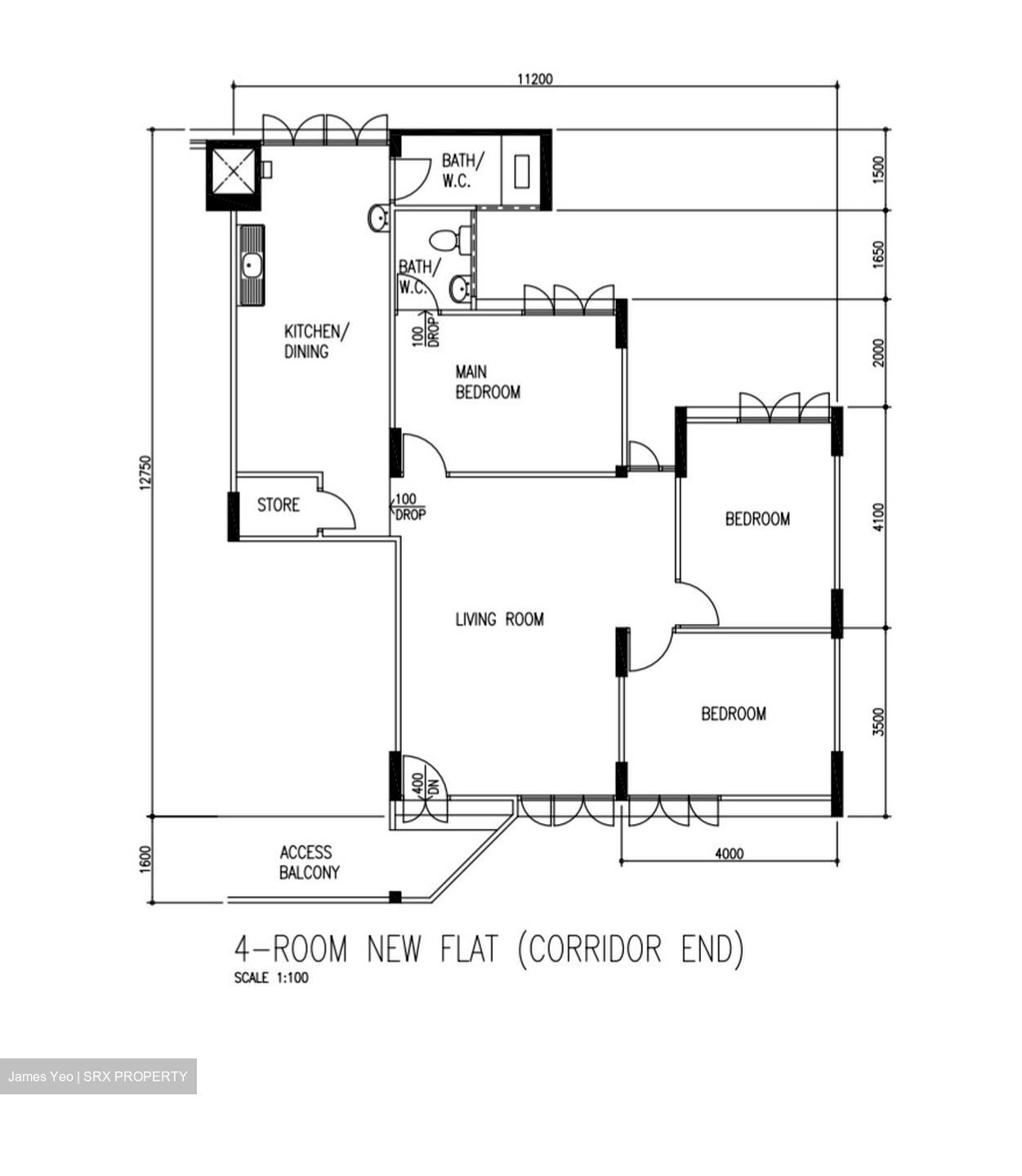 Blk 536 Jurong West Street 52 (Jurong West), HDB 4 Rooms #613596611